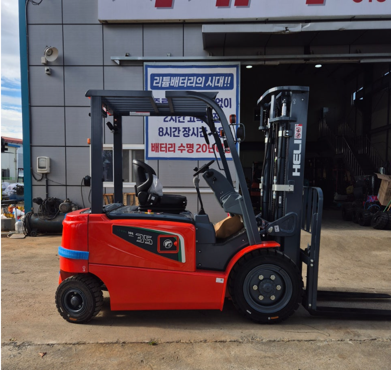 [토요타지게차] 헨리(HELI) 3.5T 좌식 전동지게차(리튬 배터리)