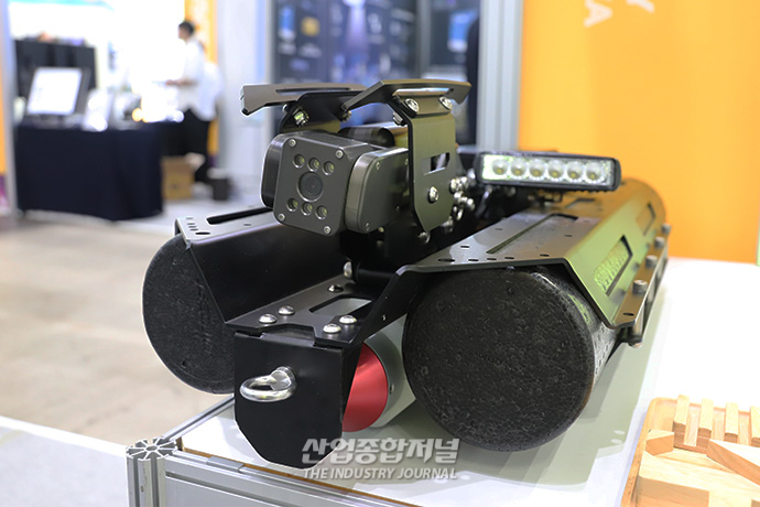 차집관로 조사장비, 하수 흐르는 대로 부유하며 검사 가능 - 산업종합저널 전시회