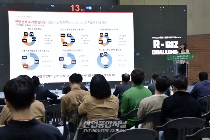 [ROBOT WORLD]'2023 R-BIZ 챌린지' 시작, 유망기업 로봇사업화 아이디어 모인다 - 산업종합저널 전시회