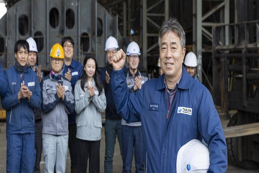 고품질 블록 제작, 한국 조선업 발전 선도 - 산업종합저널 장비