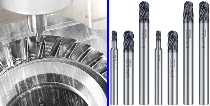 샌드빅 코로만트, ISO S 프로파일 가공용 CoroMill® Plura 볼 노즈 출시 - 산업종합저널 공구