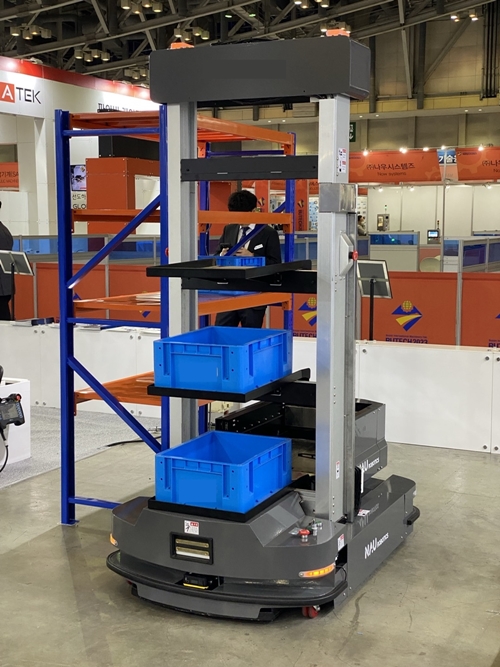 자율주행 물류로봇 전문기업 나우로보틱스,  '레전드50+' 선정 - 산업종합저널 로봇