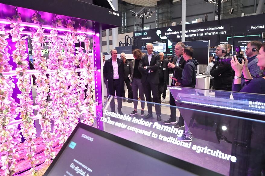 지멘스, ‘하노버 메세 2024’서 지속가능한 미래 디지털 전환 솔루션 제시 - 산업종합저널 전시회