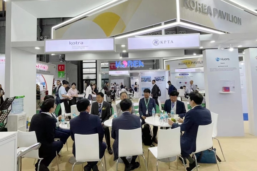 中 제약산업 최대 전시회서 한국관 운영 - 산업종합저널 전시회