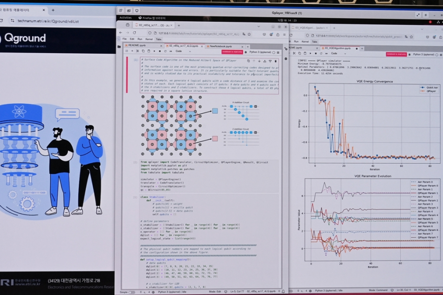 양자컴퓨팅 대중화 위한 큐그라운드 서비스 시작 - 산업종합저널 전자