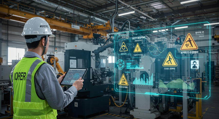 제조업 현장 사고 위험 'AI'로 안전 사각지대 없애 - 산업종합저널 동향