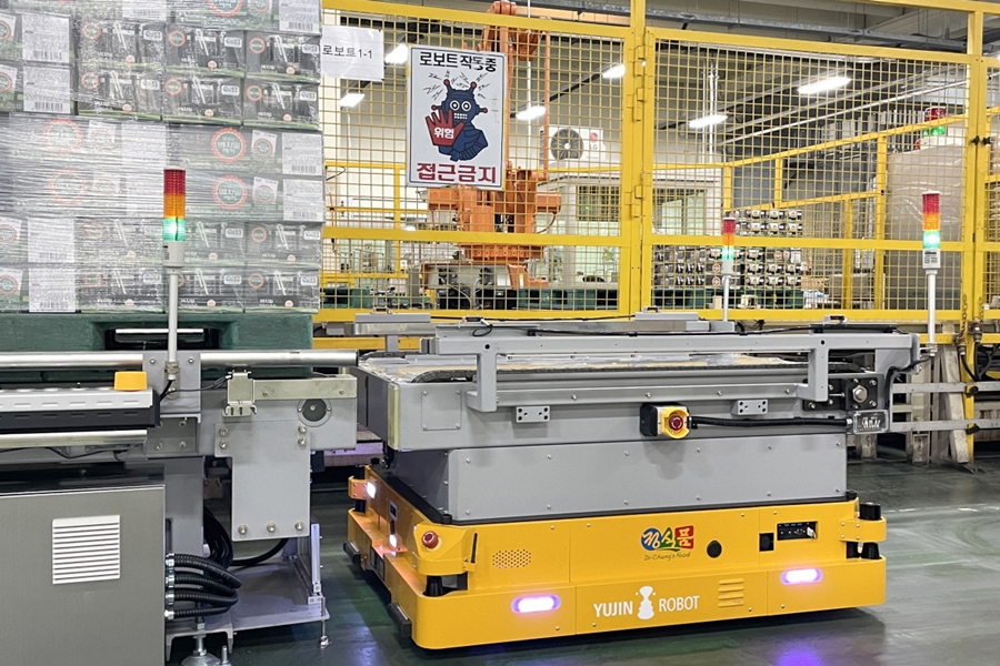 유진로봇, ‘서비스로봇 실증사업’ 참여로 식품공장 물류 자동화 구축 - 산업종합저널 로봇