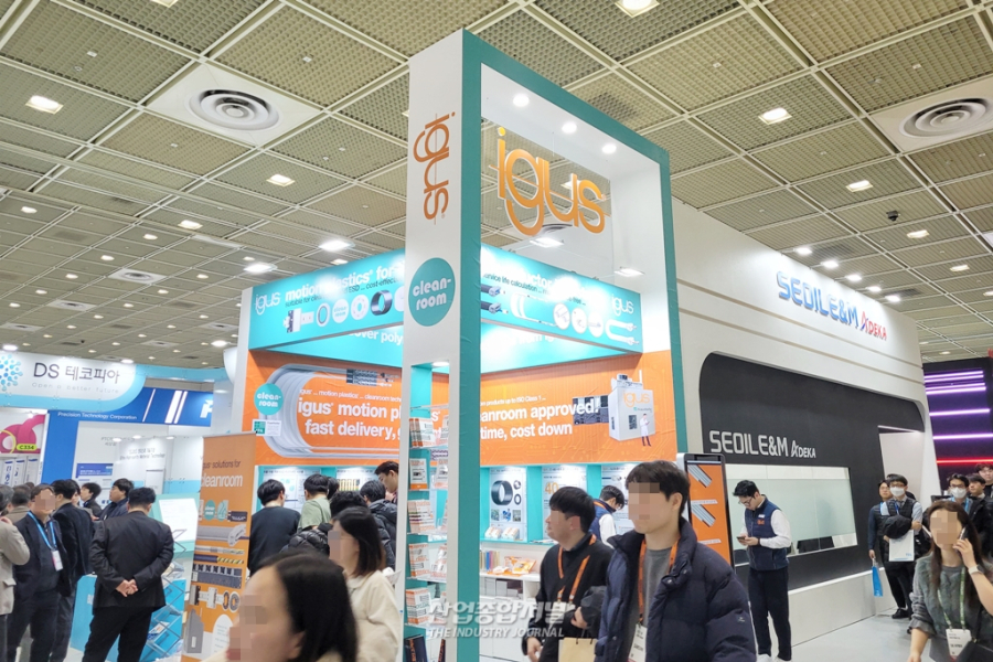 한국이구스, ‘세미콘 코리아 2025’ 참가…개방형 클린룸 솔루션 제시 - 산업종합저널 전시회