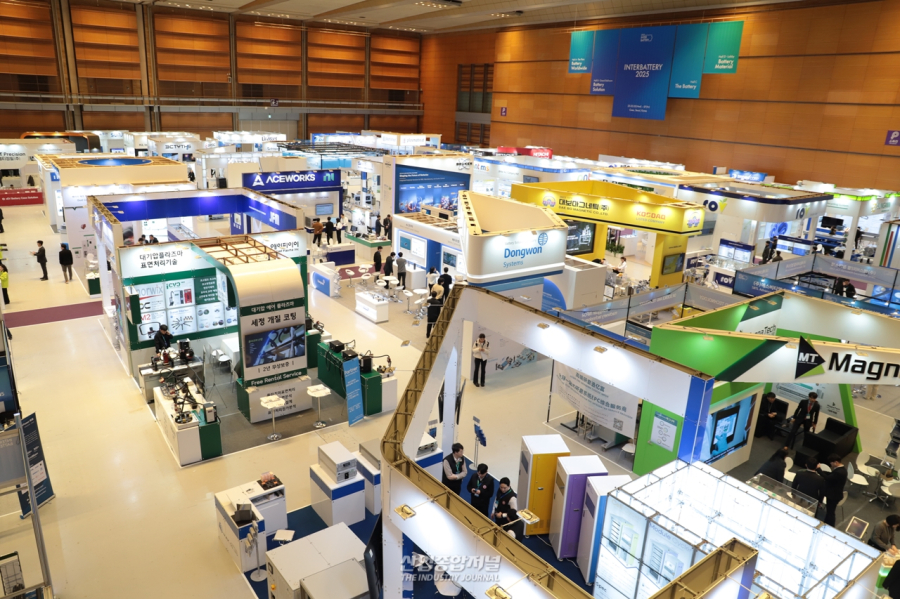 '인터배터리 2025', 역대 최대 규모 개최… 글로벌 배터리 시장 공략 본격화 - 산업종합저널 전시회