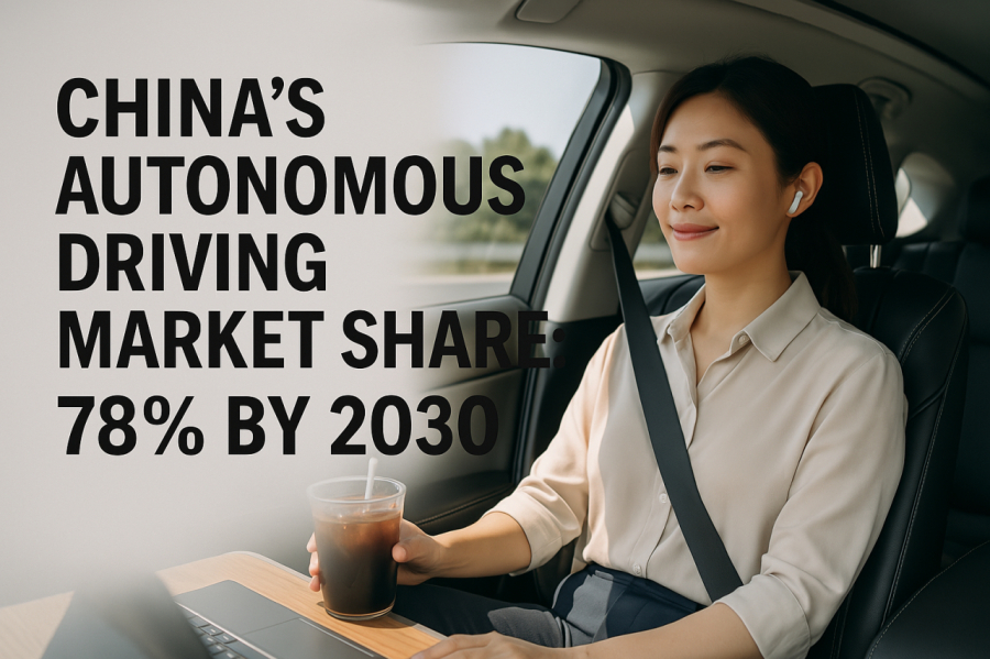 2030년 중국, 자율주행 L2 이상 차량 생산 비중 78% 전망 - 산업종합저널 동향