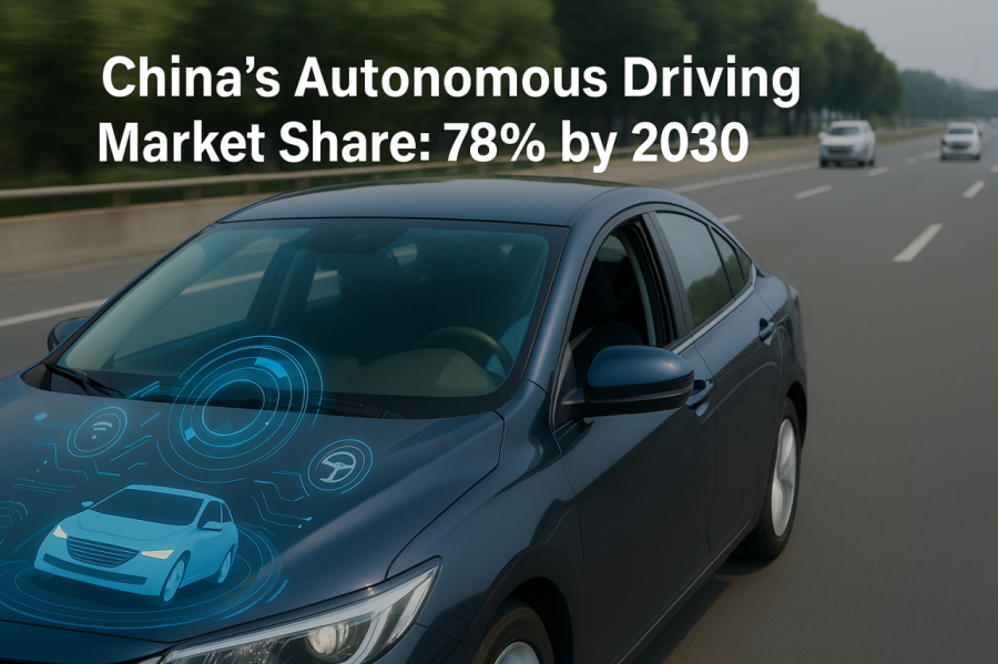 2030년 중국, 자율주행 L2 이상 차량 생산 비중 78% 전망 - 산업종합저널 동향