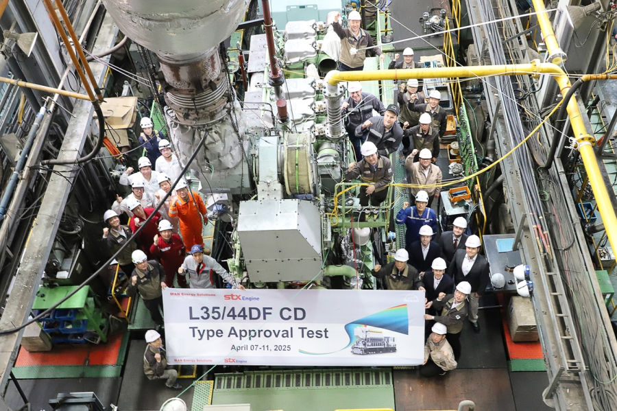 STX엔진, 이중 연료 신형 엔진 형식 승인 완료 - 산업종합저널 플랜트