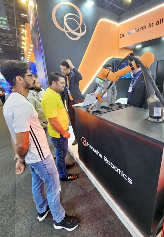 한화로보틱스, 브라질 EXPOMAFE서 협동로봇 솔루션 공개 - 산업종합저널 로봇