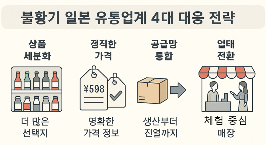 日 유통업계, 불황기에도 성장한 4가지 실천 전략 - 산업종합저널 동향