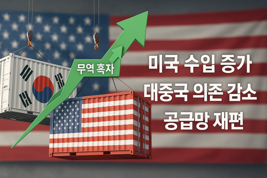 대미 무역흑자 확대, 수요 변화에 기인…“불공정 무역 아닌 구조적 현상” - 산업종합저널 동향