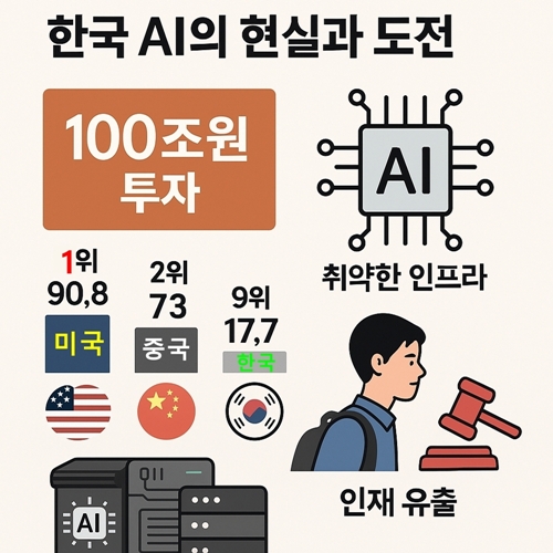 [칼럼] 기술 패권의 전환점, 한국 AI가 직면한 현실과 도전 - 산업종합저널 동향
