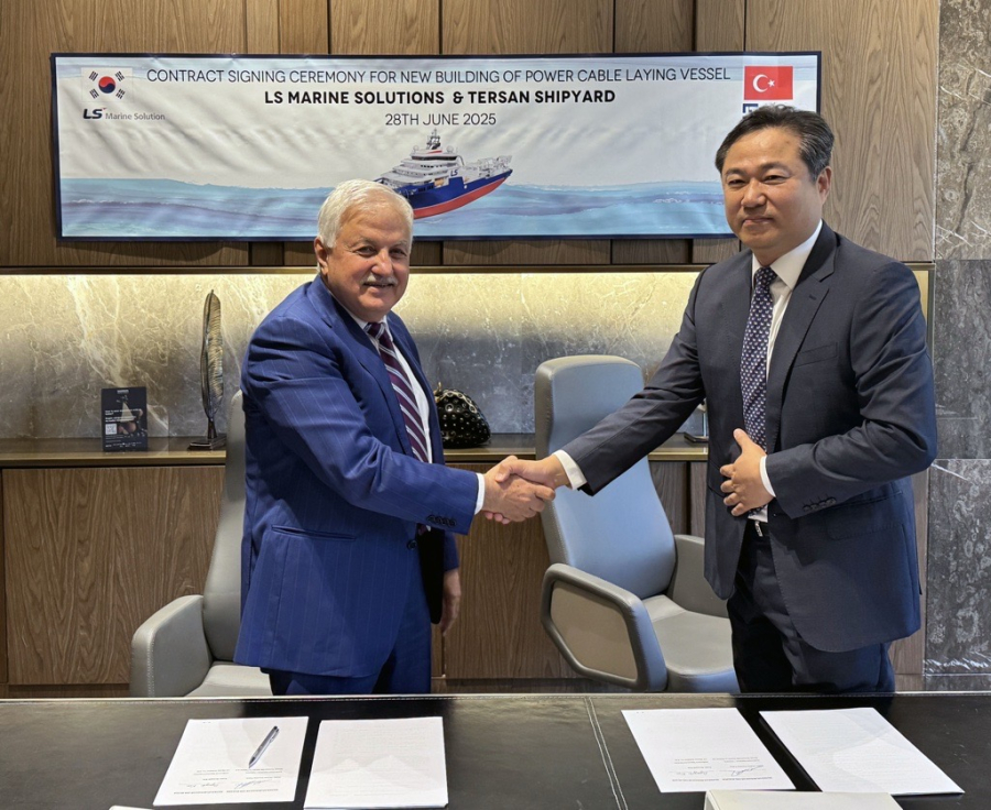 LS마린솔루션, 세계 최대급 HVDC 해저케이블 포설선 건조 계약 - 산업종합저널 플랜트