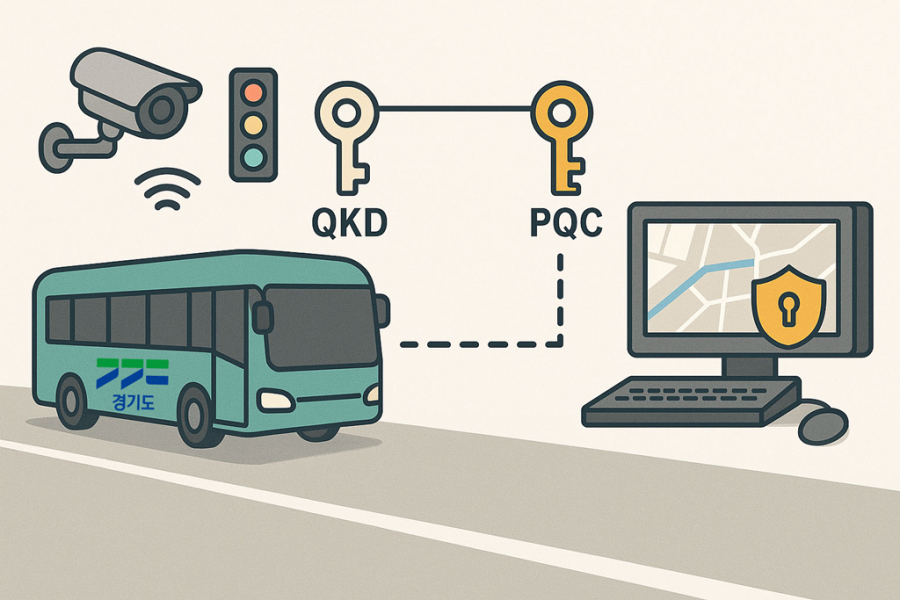 전국 최초 ‘자율주행차량+양자암호통신’ 실증 본격화 ‘판타G버스’에 적용 - 산업종합저널 동향