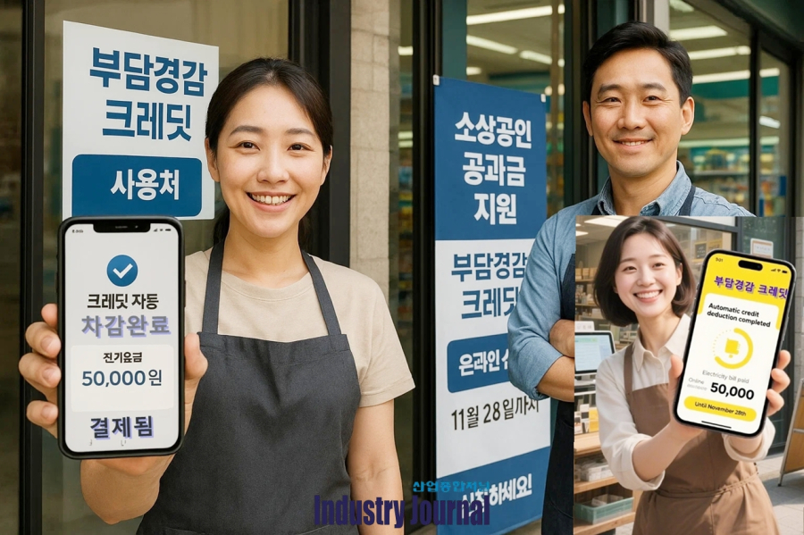 200만 건 돌파한 ‘부담경감 크레딧’, 소상공인 공과금·보험료 실사용 확산 중 - 산업종합저널 정책