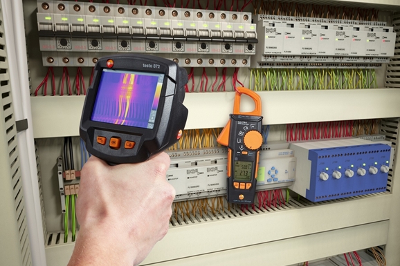 테스토코리아, 전기 안전 관리를 위한 열화상 카메라 ‘testo 872’ - 산업종합저널 장비