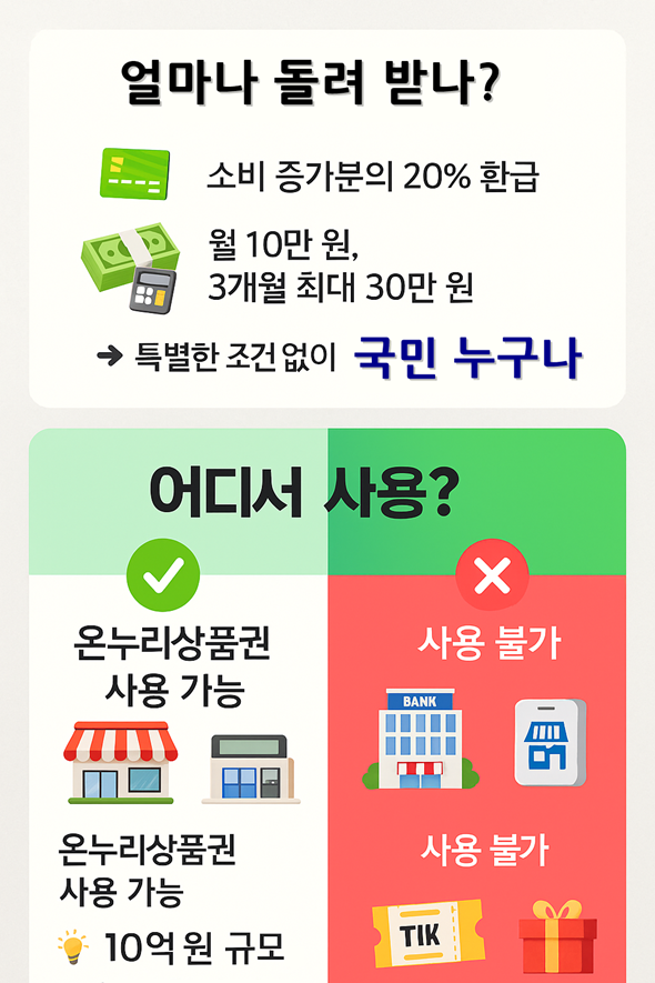 쓸수록 돌려받는 ‘상생페이백’ 9월 15일 신청 시작 - 산업종합저널 정책