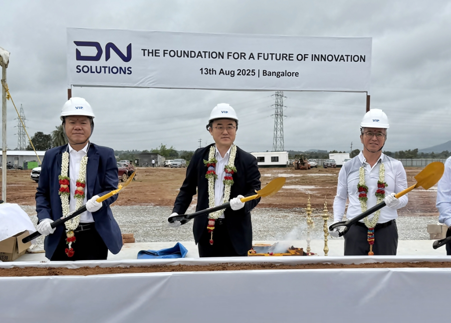 DN솔루션즈, 인도 벵갈루루 신공장 착공… 현지 생산·인재 채용 본격화 - 산업종합저널 기계