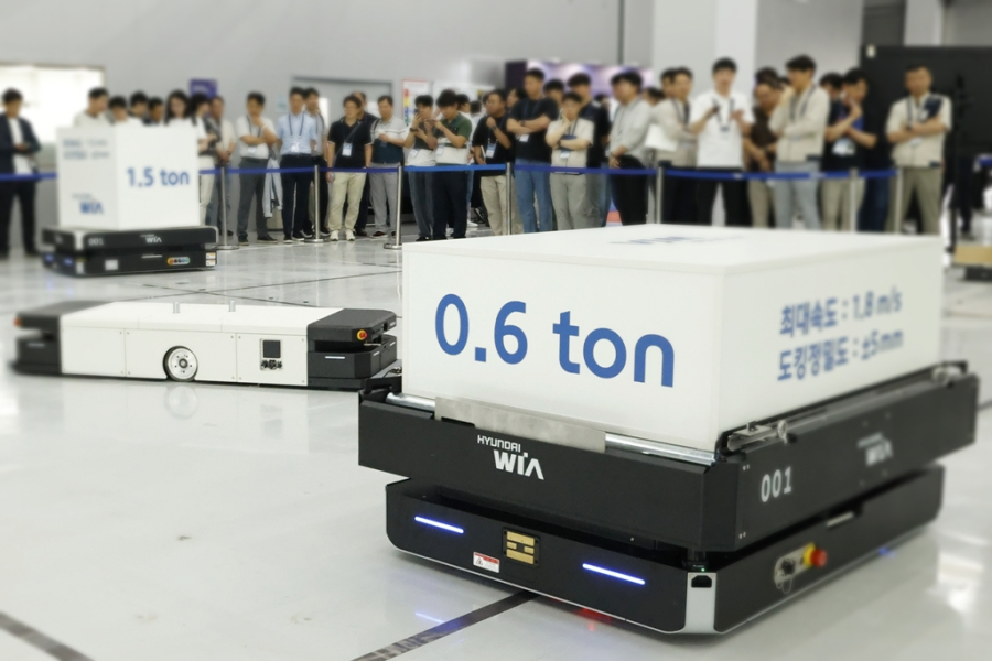 현대위아, 물류로봇 신제품 공개 - 산업종합저널 기계
