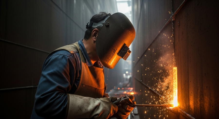 [산업 톺아보기] 하청 노동, 뜨거운 쇳덩이 곁의 하루 - 산업종합저널 동향