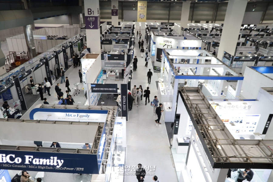 [산업 View] 첨단소재 미래, ‘INTRA 2025’에서 만나다 - 산업종합저널 전시회