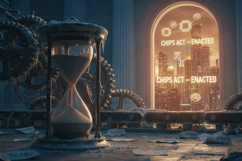 [ISSUE] 미국은 CHIPS법, 한국은 아직 계류 중 - 산업종합저널 동향