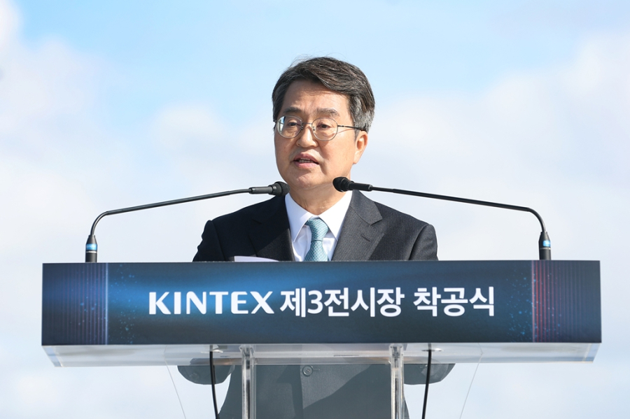 김동연 "킨텍스 제3전시장, 경기북부 대개조 프로젝트의 시작" - 산업종합저널 전시회