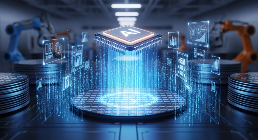 "AI가 웨이퍼 먹는다"… 실리콘 출하량, 2028년 '역대 최고치' 찍는다 - 산업종합저널 동향