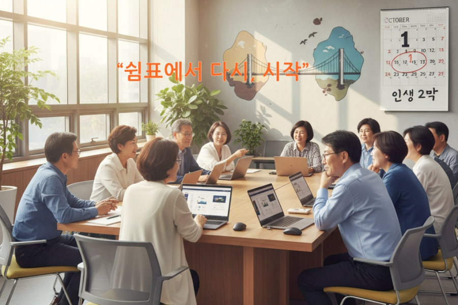 [기획] '갭이어'는 청춘만?… 100세 시대, 중장년 '쉼표'가 산업 지형 바꾼다 - 산업종합저널 동향