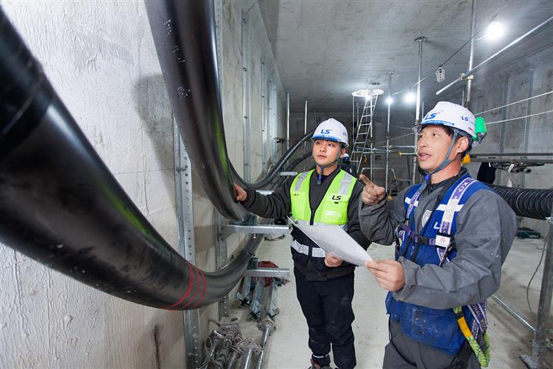 LS전선, 국내 최대 HVDC 사업 착공… '세계 최초' 500kV 고용량 케이블 적용 - 산업종합저널 전기