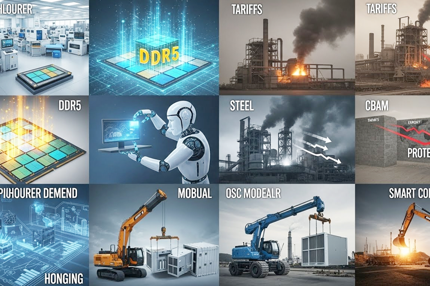 2026년 반도체 수출 1천732억 달러 전망… 철강은 생산·수출 '동반 부진' - 산업종합저널 동향