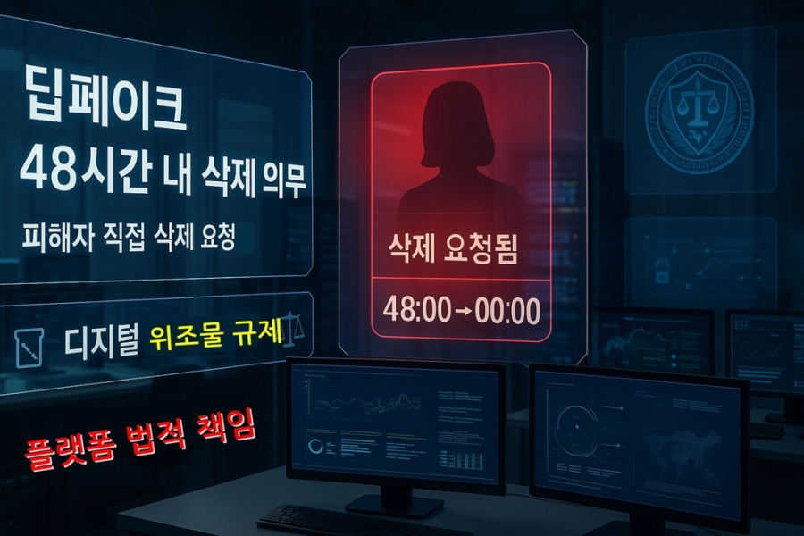 "딥페이크, 48시간 내 지워라"… 美, 피해자가 직접 삭제 명령 - 산업종합저널 동향