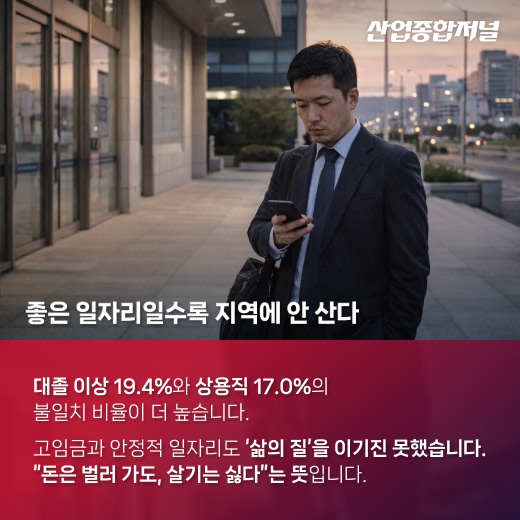 [카드뉴스] 몸은 지방에, 삶은 수도권에… 우리는 왜 '장거리 출퇴근'을 택했나 - 산업종합저널 동향