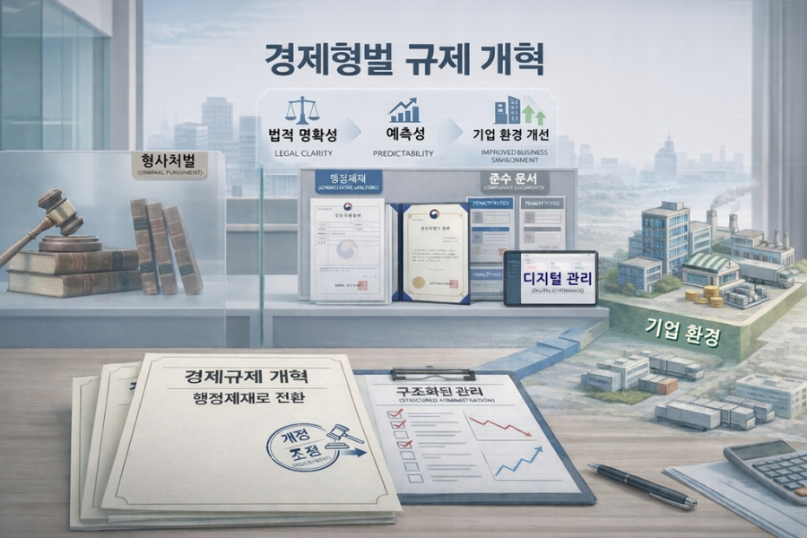 정부, 경제형벌 331개 규정 대거 정비… 과태료·과징금 전환 확대 - 산업종합저널 동향