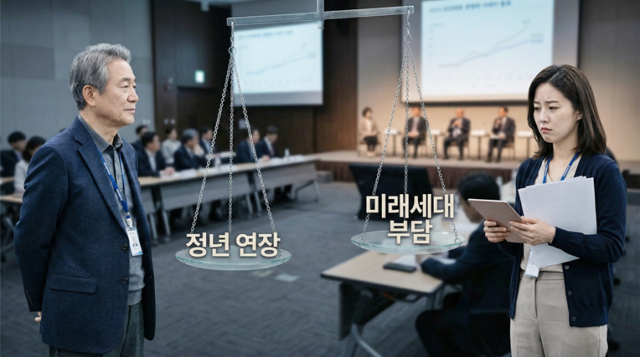 [산업톺아보기] 17.3%의 현실, 65세의 이상... 정년 연장이 품은 '불편한 진실' - 산업종합저널 정책