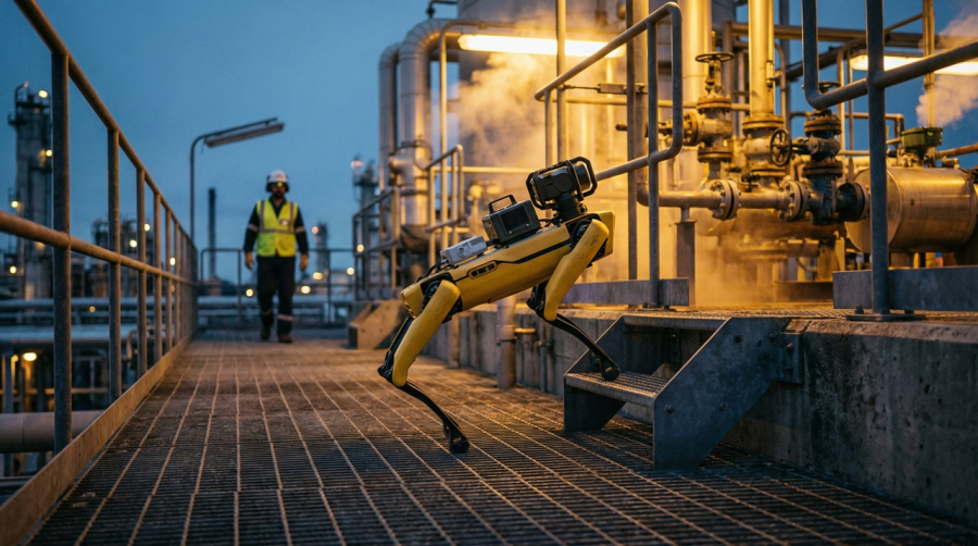 [산업+Culture] 상상 속 미래가 정유소에서 시작되다 - 산업종합저널 로봇