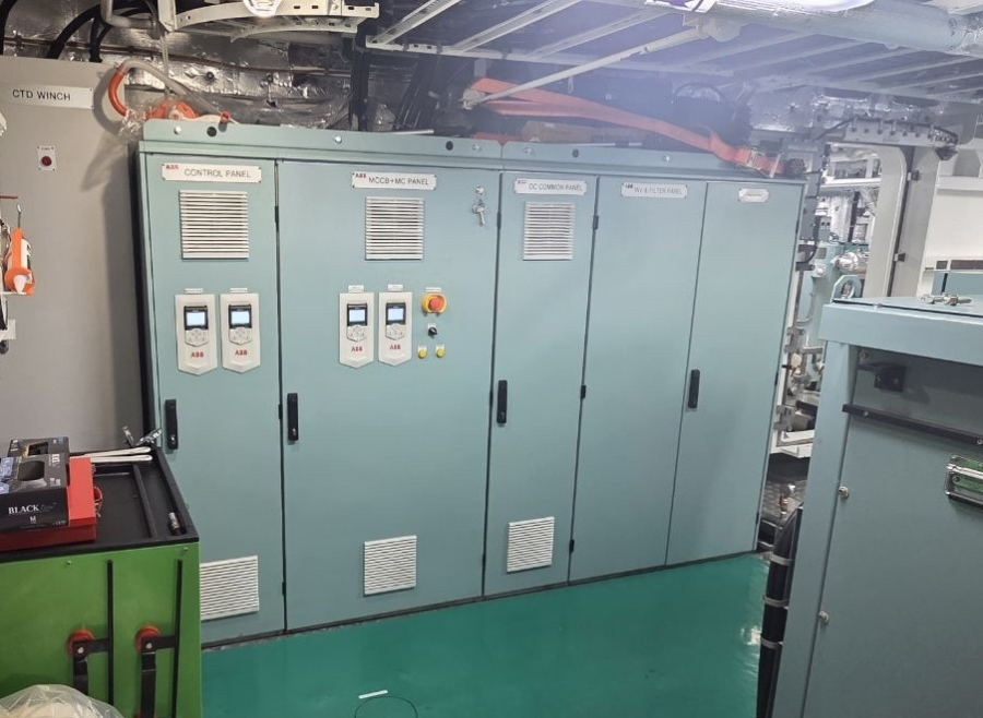 ABB, 교육부 1호 하이브리드 실습선 ‘참바다호’에 심장 달았다 - 산업종합저널 에너지