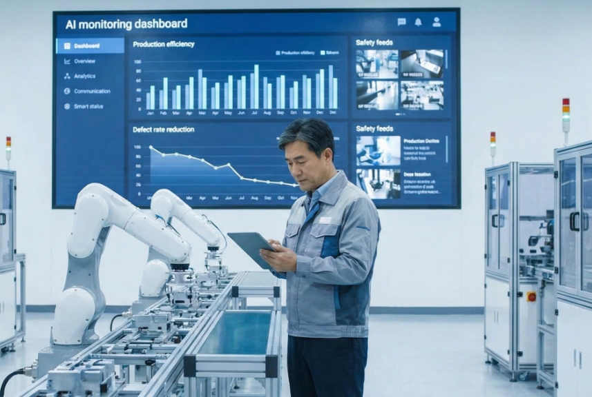 중소 제조현장에 ‘AI 심장’ 이식… 870억 투입해 ‘스마트 대전환’ 시동 - 산업종합저널 정책