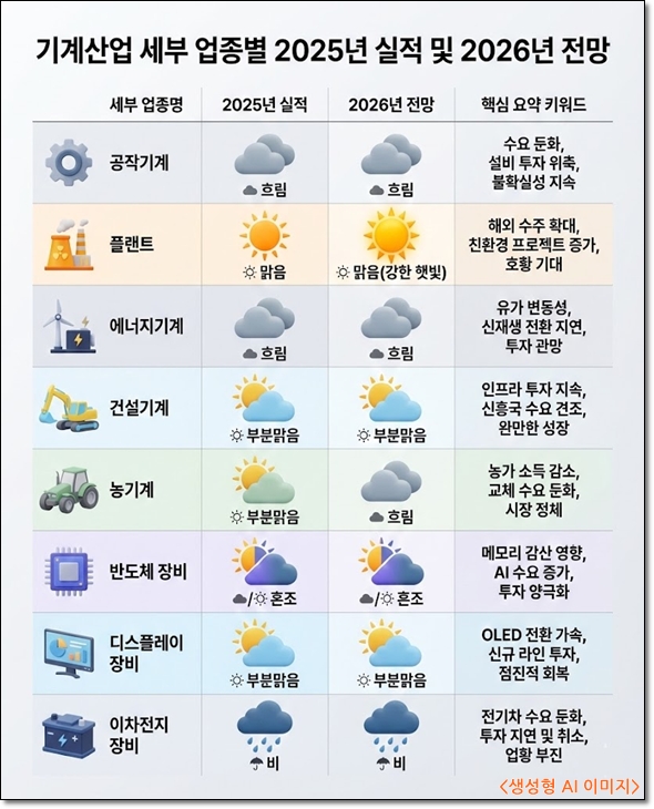[뉴스그래픽] 기계산업, 15년 만에 무역적자 ‘쇼크’… 2026년도 ‘시계제로’ - 산업종합저널 기계