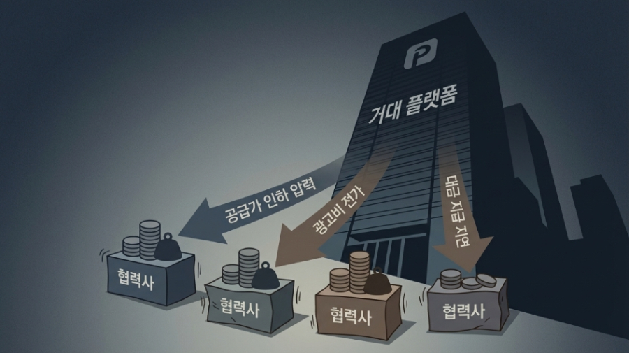 '최저가' 이면(裏面), 플랫폼 권력이 휘두른 칼…대금 지연에 마진 전가까지 - 산업종합저널 동향