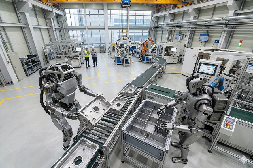 [이슈기획] 휴머노이드 로봇, ‘피지컬 AI’ 만나 산업 자동화 새 해법으로 - 산업종합저널 로봇