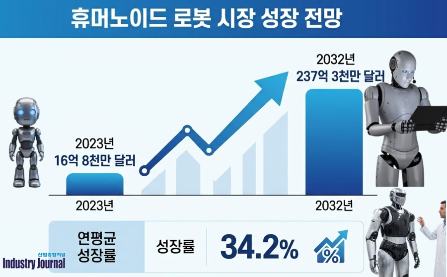 [심층기획] 인간의 형상에 지능을 심다… 휴머노이드, 산업의 ‘라스트 마일’을 뚫다 - 산업종합저널 FA