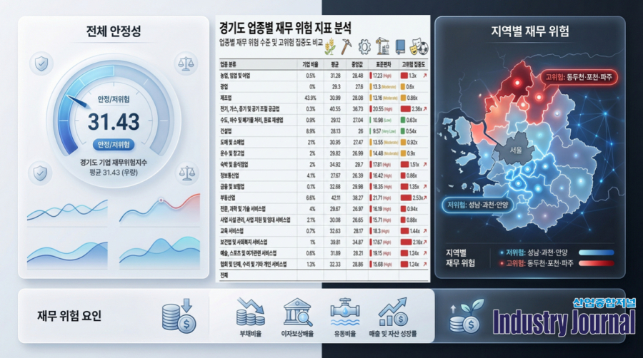 [뉴스그래픽] 기업 재무 건전성, ‘표면적 안정’ 뒤에 가려진 양극화의 그늘 - 산업종합저널 FA