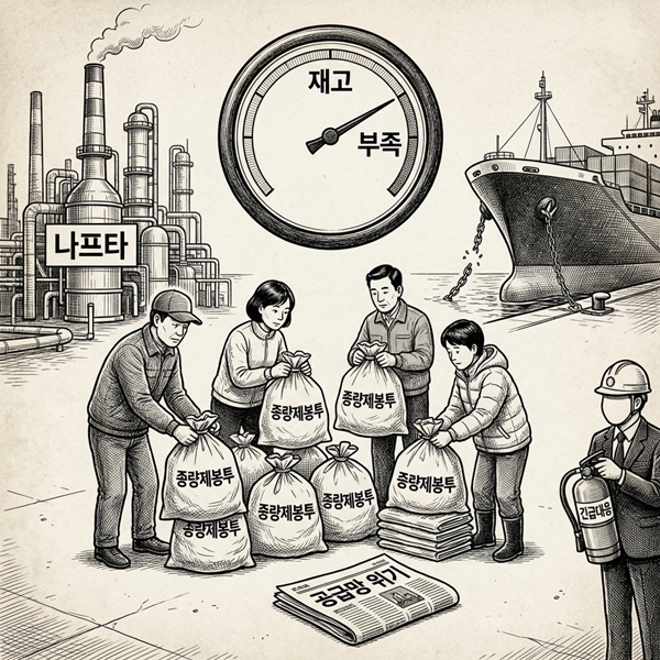 [데스크칼럼] 종량제 봉투까지 덮친 ‘사재기’… 예민해진 국민인가, 구멍 난 신뢰인가 - 산업종합저널 소재