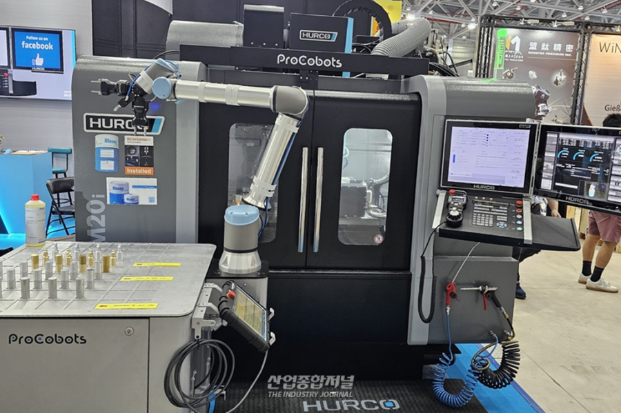 허코, 대만 국제 공작기계 박람회서 지능형 다축 가공 솔루션 제시 - 산업종합저널 부품