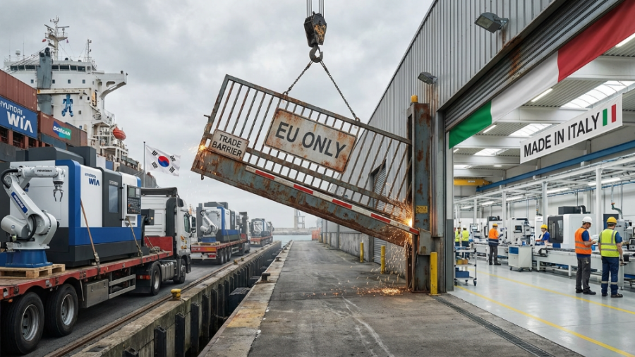 이탈리아 ‘메이드 인 EU’ 장벽 허물었다… 공작기계 수출 ‘청신호’ - 산업종합저널 부품